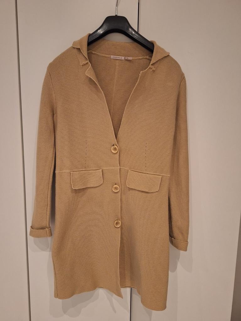 Esqualo vest maat S, Vêtements | Femmes, Pulls & Gilets, Esqualo, Enlèvement ou Envoi, Taille 36 (S), Beige