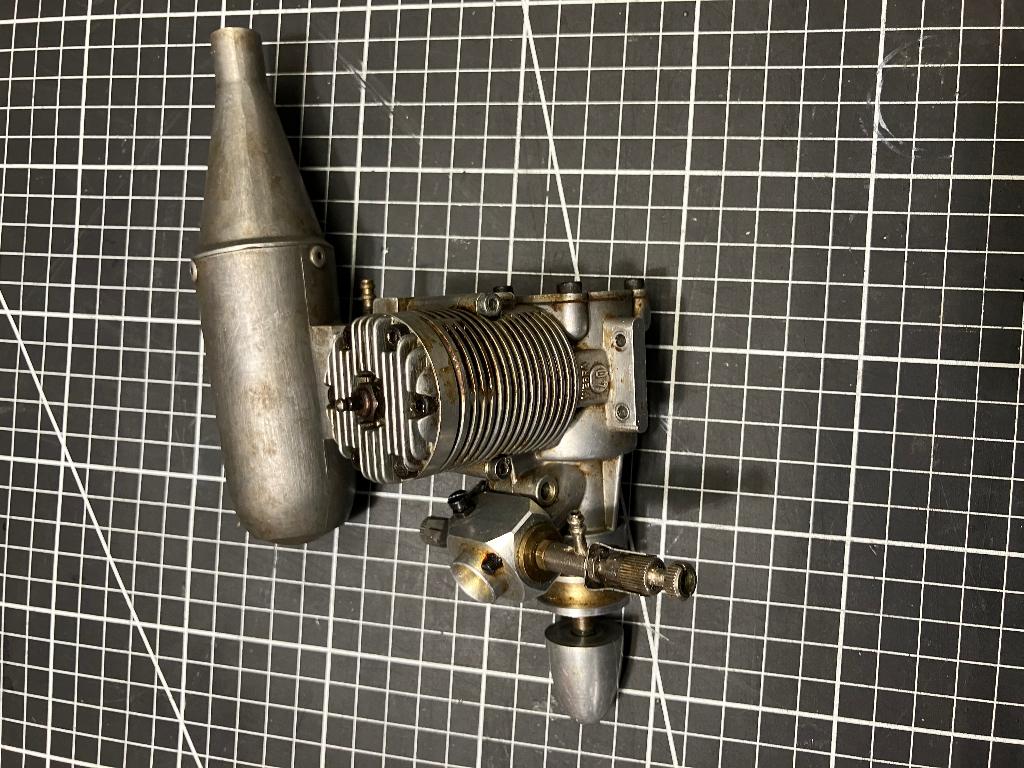 Modelbouwmotor webra 40.  6,5cc, Hobby en Vrije tijd, Modelbouw | Radiografisch | Vliegtuigen, Ophalen of Verzenden, Gebruikt