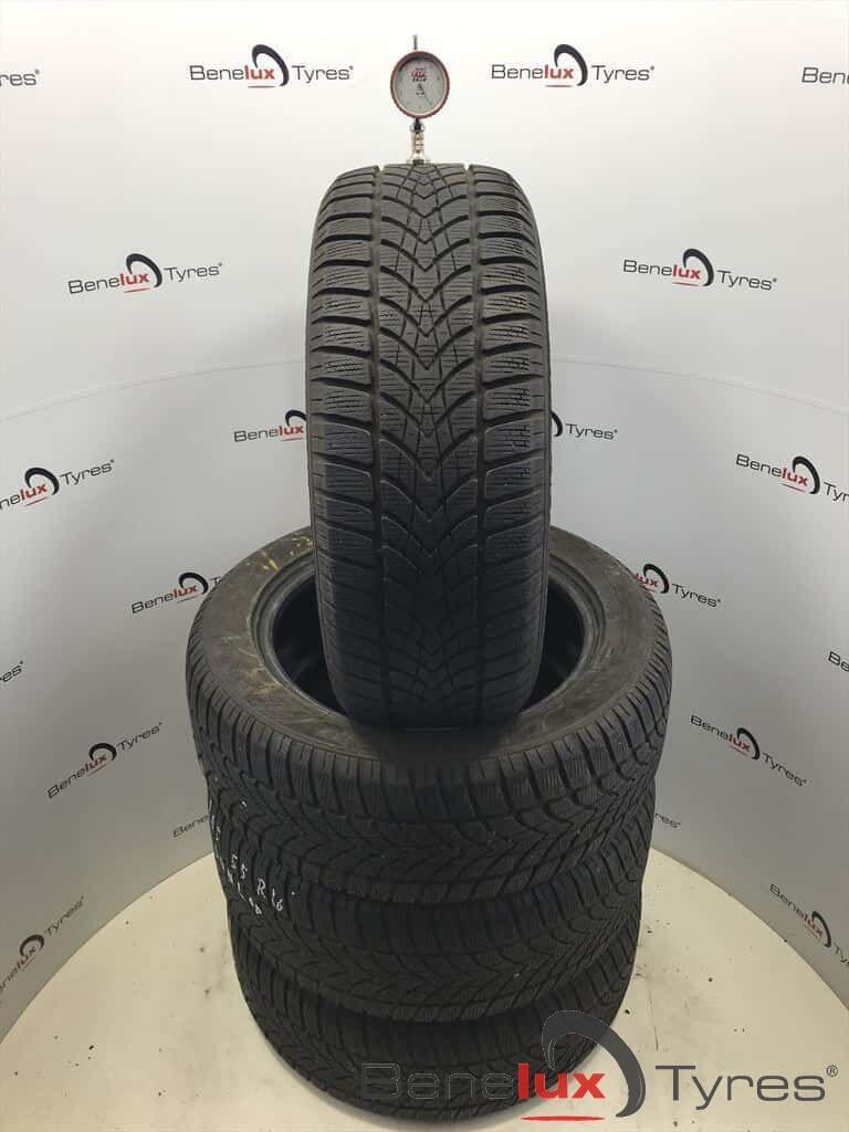 winter 205/55R16 91H Dunlop SP Sport 4D 205/55 R16 205/55/16, Ophalen, Gebruikt, -, Band(en)