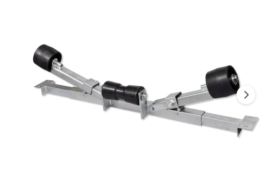 Kielsteun voor boottrailer met rollers, Watersport en Boten, Boottrailers, Ophalen