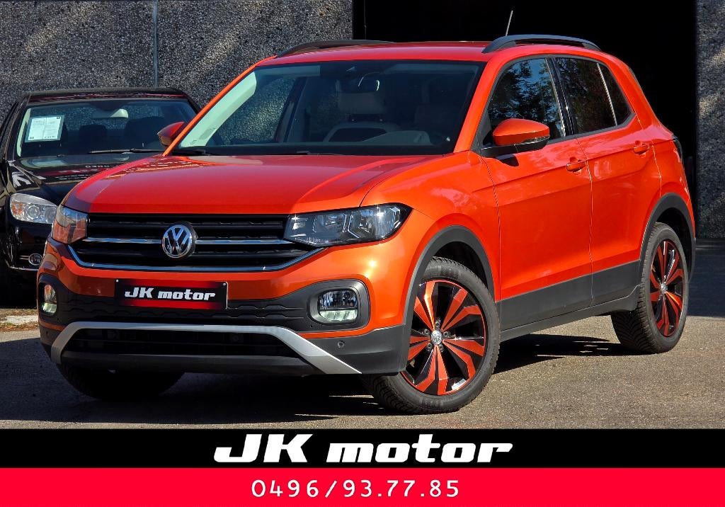 VOLKSWAGEN T-Cross  1.0 Essence    05/2019    -    75.000km, Autos, Volkswagen, Euro 6, Entreprise, Garantie prolongée, Boîte manuelle