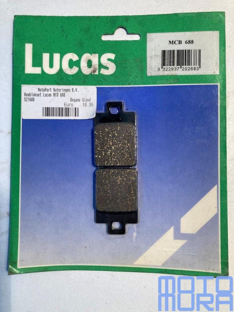 TRW MCB688 remblokken set Gilera Runner 50 Typhon 125 remblo, Motoren, Onderdelen | Overige, -, -, Nieuw, Ophalen of Verzenden