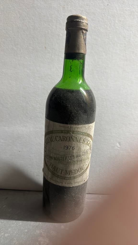 Chateau carrones St Gemme 1976, Verzamelen, Wijnen, Ophalen, Frankrijk, Zo goed als nieuw, Rode wijn