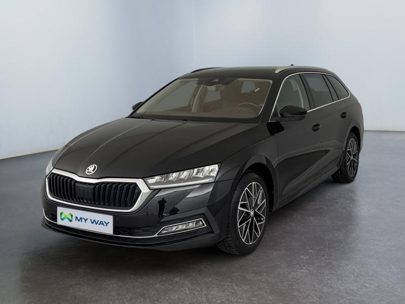 Skoda Octavia First Edition*GPS*Carplay*Capteurs Av/Ar*Clim, Euro 6, Entreprise, Noir, 5 portes