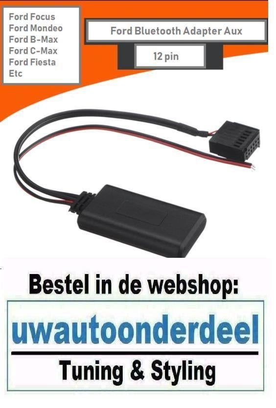 Bluetooth Streaming Adapter Aux Focus Fiesta Voor Ford, Envoi