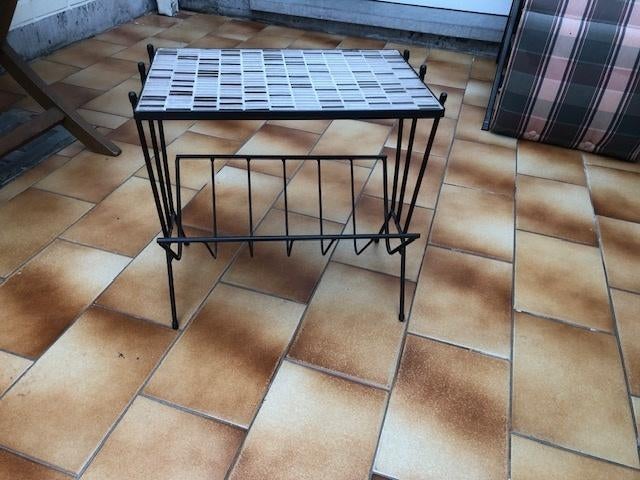 vintage tijdschriften-krantenmand, Ophalen