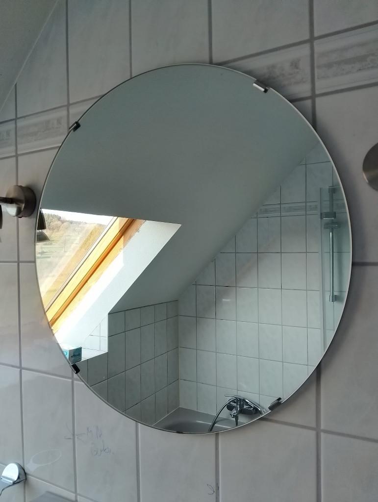 Deux miroirs ronds à vendre, Enlèvement, Utilisé