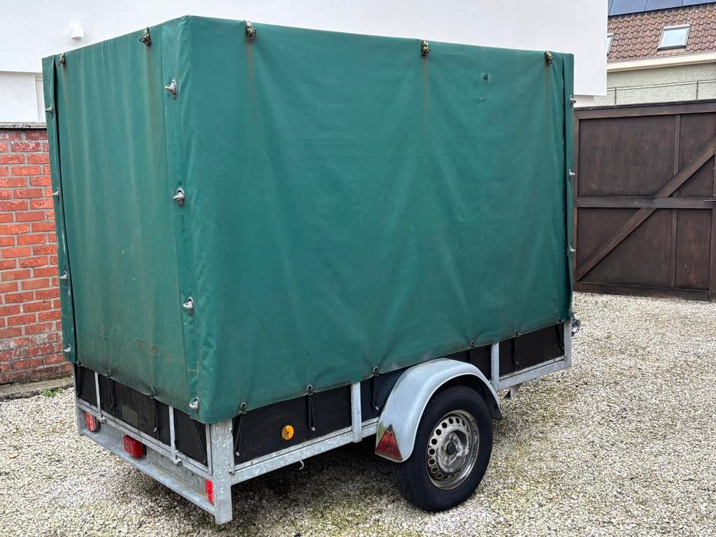 Gesloten aanhangwagen, Autos : Divers, Remorques, Enlèvement, Comme neuf