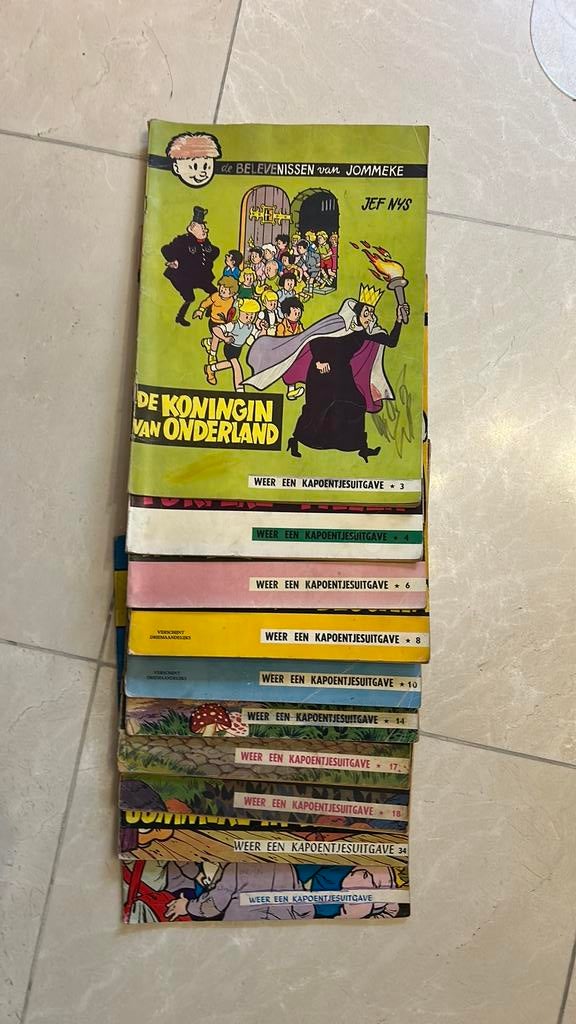 10 strips. Weer een kapoentjesuitgave. Jef Nys, Boeken, Strips | Comics, Meerdere comics, Ophalen of Verzenden, Gelezen