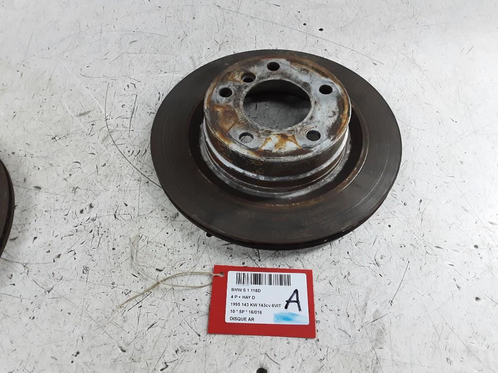 FREIN DISQUE ARRIÈRE BMW 1 serie (E81) (01-2006/09-2012), Autos : Pièces & Accessoires, Freins & Transmission, BMW, Utilisé
