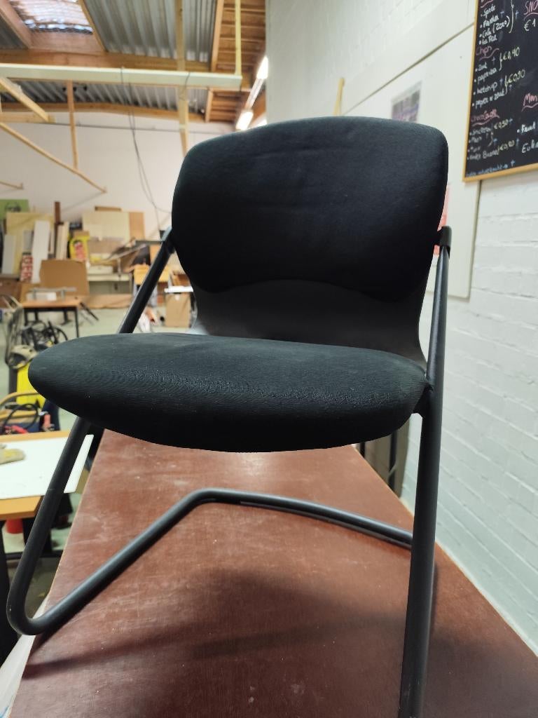 Lage stoelen, Ophalen, Kunststof, Gebruikt, Zwart