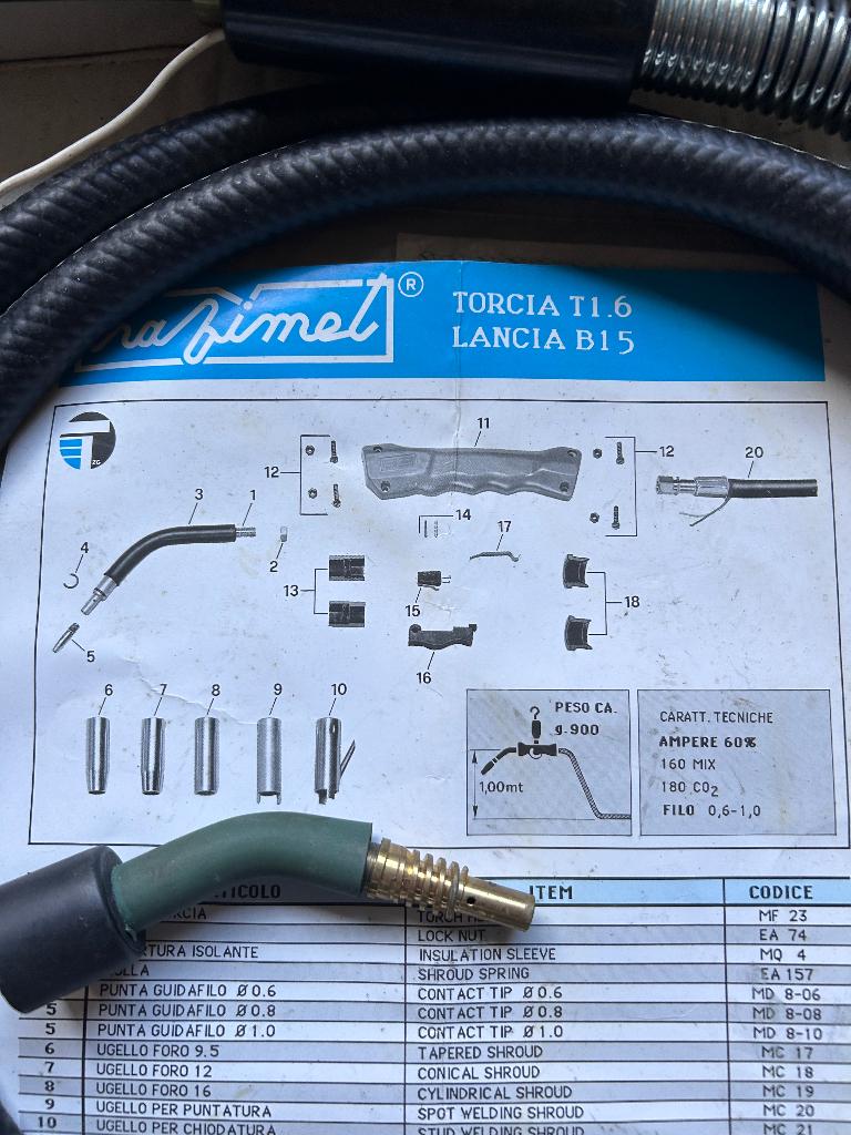 Halfautomaat lashaspel, Bricolage & Construction, Enlèvement, Neuf, Moins de 150 ampères, Tig