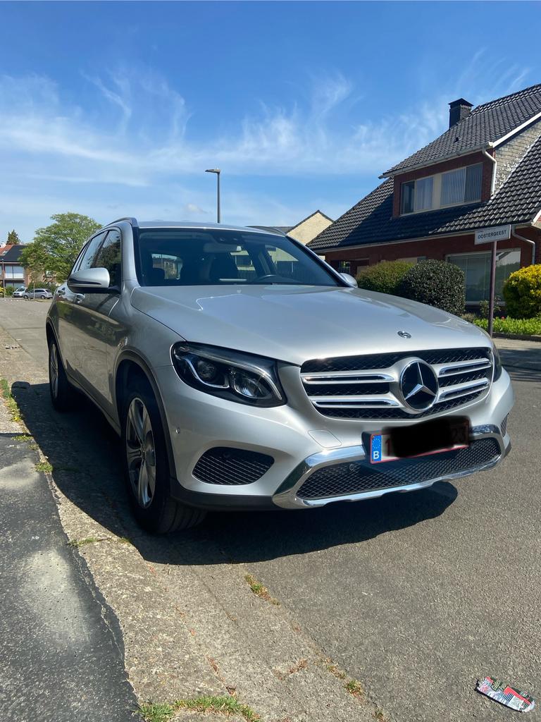 Mercedes-benz 220D 4MATIC  114000km, bj 2018,, Auto's, Mercedes-Benz, Automaat, Stof, USB, GLC