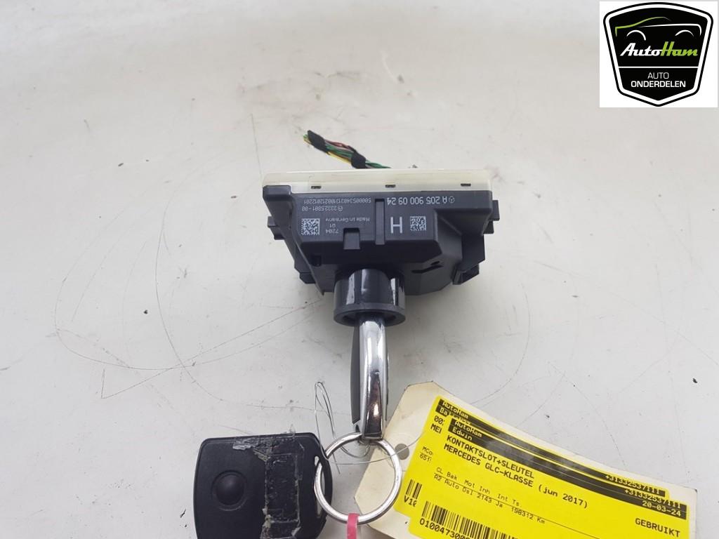 CONTACTSLOT + SLEUTEL Mercedes-Benz GLC Coupe (C253), Gebruikt, Mercedes-Benz