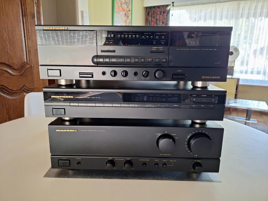 Set Marantz in nieuwstaat !, Ophalen, Nieuw, Tuner of Radio, Overige merken