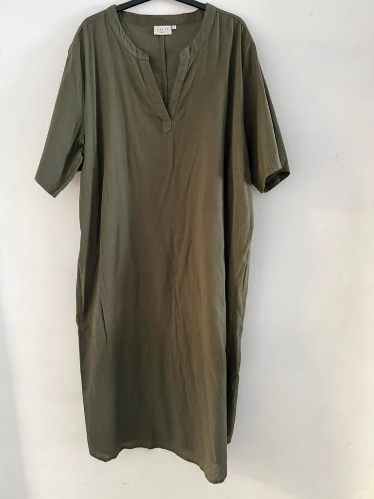 Jurk Kaffe Curve maat 52, Kleding | Dames, Ophalen of Verzenden, Nieuw, Groen, Jurk