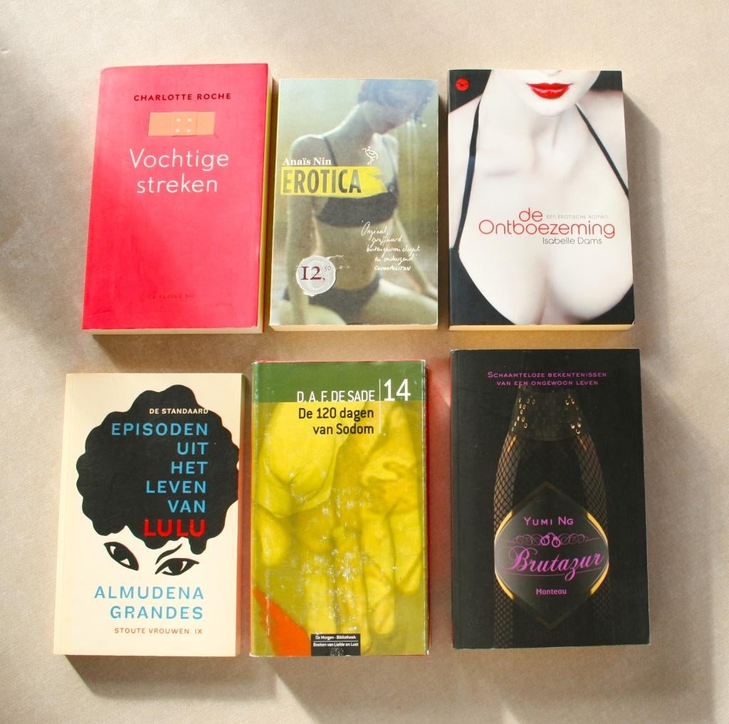 Erotische verhalen: set van 6 = €10, Boeken, Ophalen of Verzenden, Gelezen, Diverse auteurs