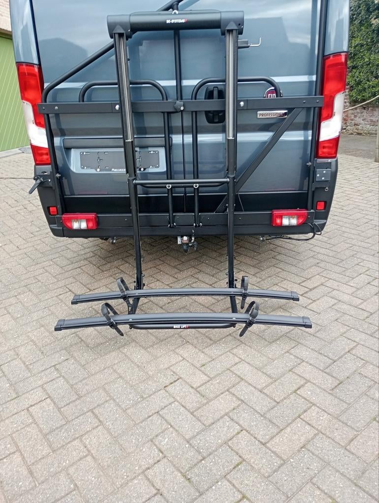 Elektrische fietsendrager BR systems van n'bike, Ophalen