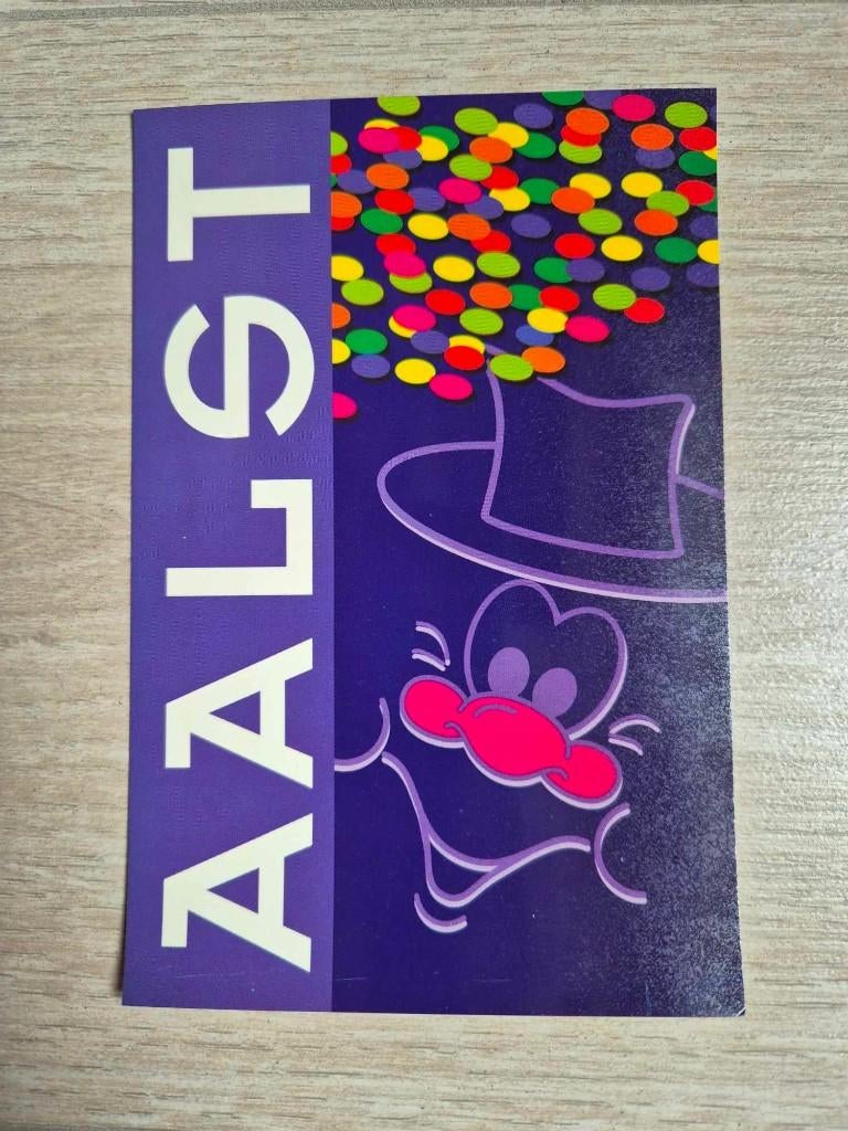 Postkaart Aalst Carnaval 1997, Ophalen of Verzenden