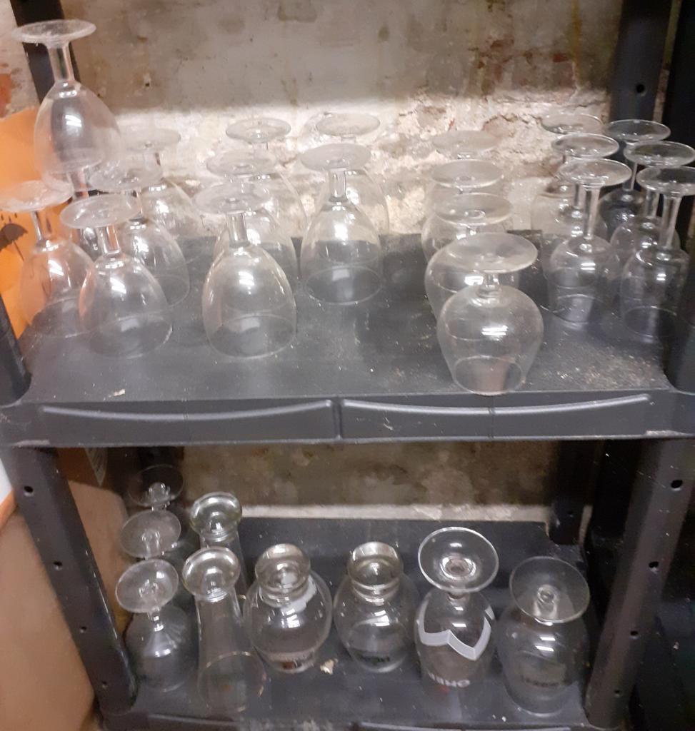 Lot wijn en/of bier glazen, Ophalen