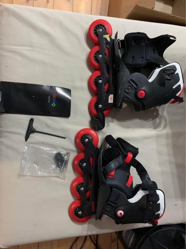 Powerslide Roller Doop - Maat 36 - 42,5, Sport en Fitness, Skeelers, Gebruikt, Powerslide, Dames, Heren, Kinderen, Verstelbaar