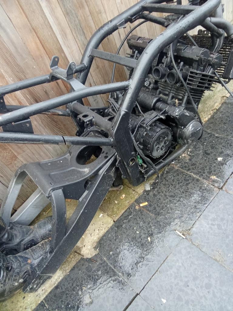 blok plus kader 90% compleet wielen aanwezig project, Motos, Enlèvement