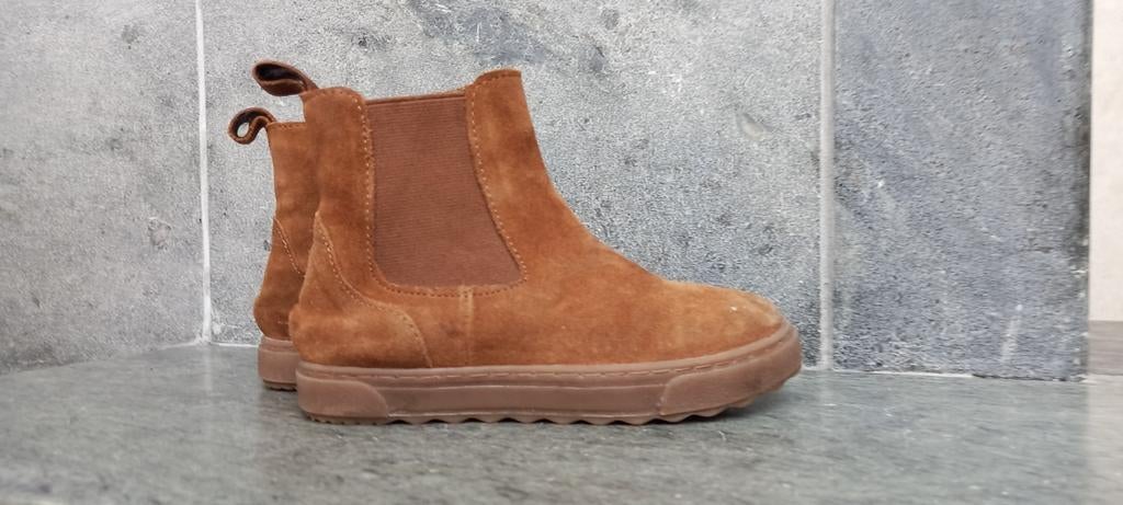 Bruine meisjesbottines Zara Mt 26, Gebruikt, Meisje, Ophalen of Verzenden, Laarzen