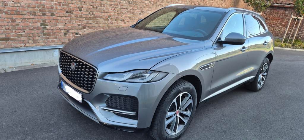 Jaguar F-pace PHEV P400e. Plug in Hybrid., Autos, Jaguar, Cuir, Argent ou Gris, Achat, Euro 6