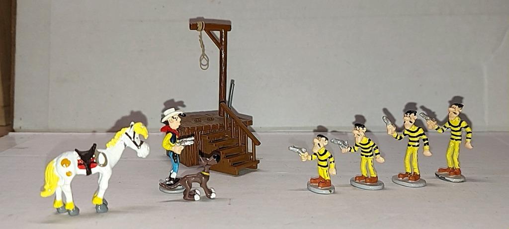 Lucky luke figurines western PLASTOY Ed ATLAS, Enlèvement ou Envoi, Comme neuf, Fantasy