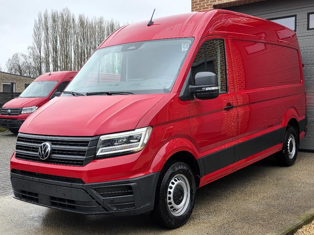 VW Crafter - NIEUW 0KM 2026 - 177PK Automaat - Massage Ergo, Autos, Rouge, Achat, Euro 6, Entreprise
