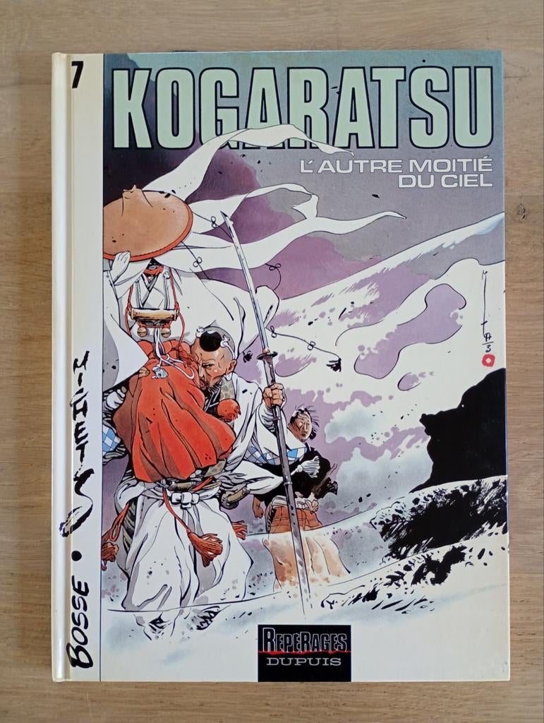 Kogaratsu 7 L'autre moitié du ciel Bosse Michetz EO TBE, Boeken, Stripverhalen, Gelezen, Eén stripboek, Ophalen of Verzenden, Bosse - Michetz
