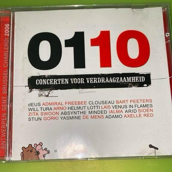 ALS NIEUW CD 0110/CONCERTEN VOOR VERDRAAGZAAMHEID !, Cd's en Dvd's, Ophalen of Verzenden, Zo goed als nieuw