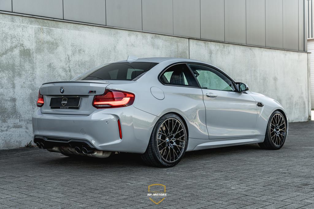 Bmw M2 compétition - 33458 km, Autos, BMW, Cuir, Argent ou Gris, Euro 6, Entreprise