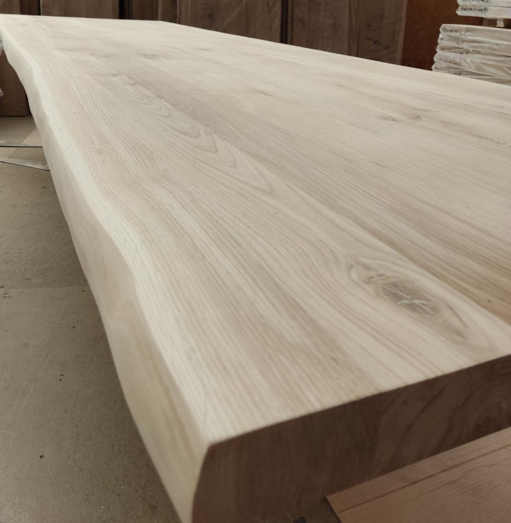 Eiken werkblad, eiken aanrechtblad in doorgaande lamel, 40mm, Ophalen, Nieuw