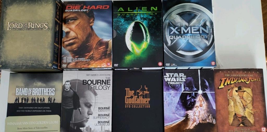 Allerhande Action, Fantasy & Sciencefiction DVD's te koop., Boxset, Ophalen of Verzenden, Zo goed als nieuw, Science Fiction