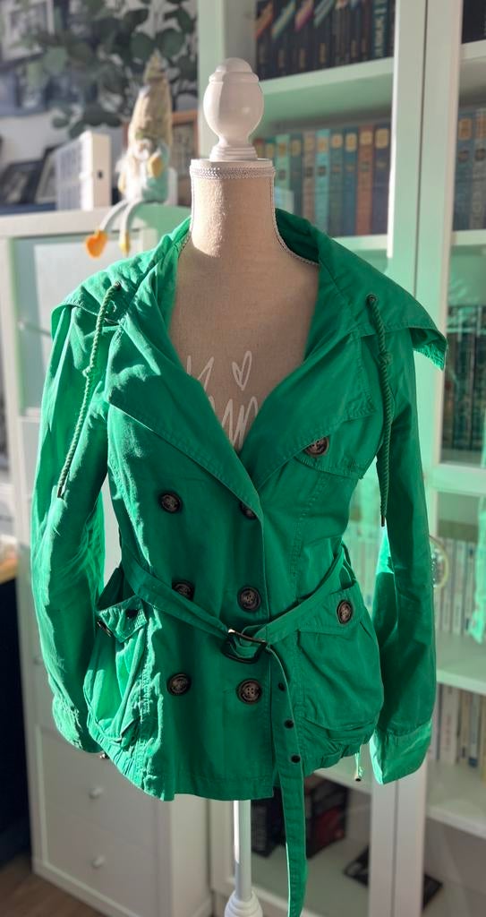 Trench vert t.40, Notthesame, Porté, Taille 38/40 (M), Vert