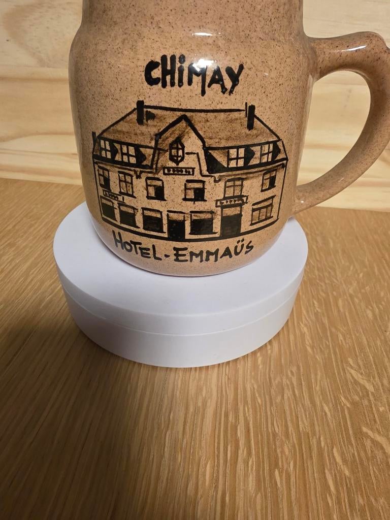 Schitterende mok van Chimay, Ophalen of Verzenden