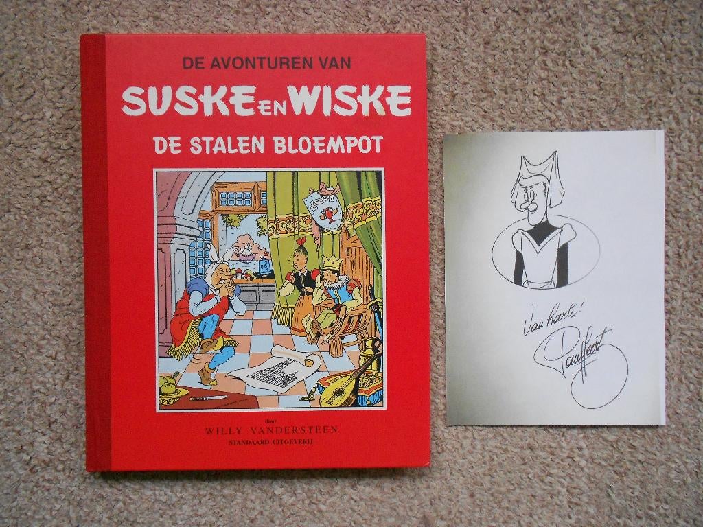 Suske en Wiske 15 - De Stalen Bloempot -Klassiek +tek Geerts, Boeken, Stripverhalen, Nieuw, Eén stripboek, Ophalen of Verzenden