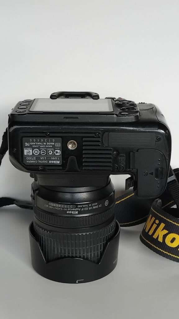 Nikon D7000 -Nikkor 18 -105 mm, Audio, Tv en Foto, Ophalen, Nikon