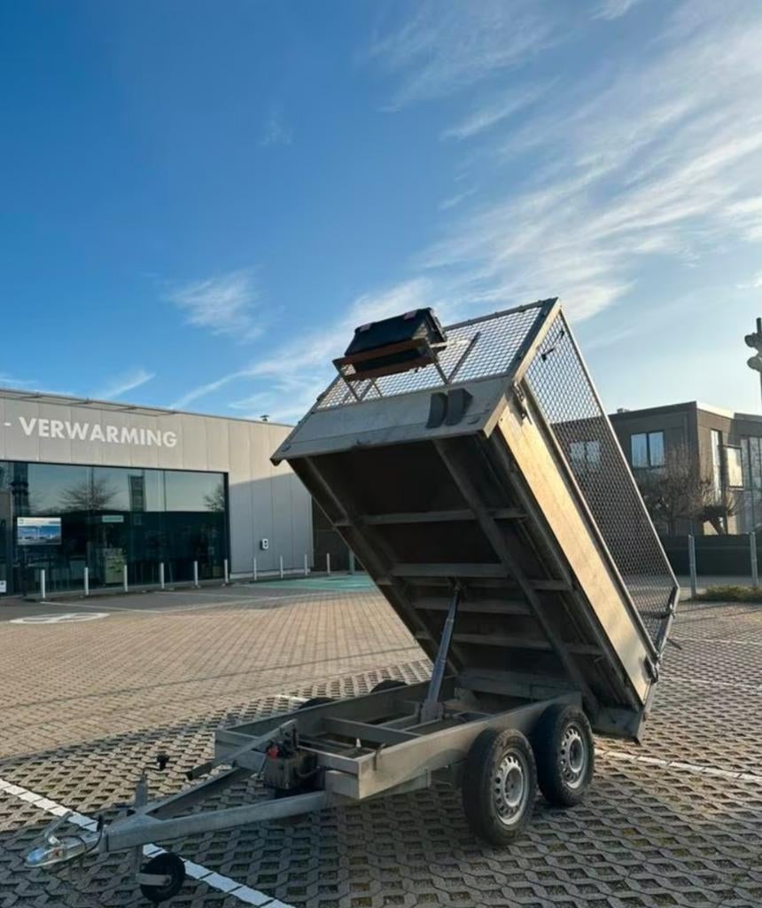 Aanhangwagen kipper te huur, Auto diversen, Aanhangers en Bagagewagens, Ophalen