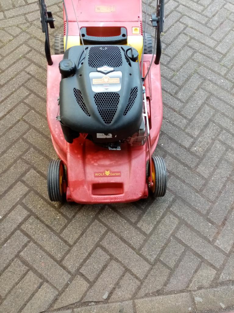 Wolf Garten grasmaaier, Enlèvement, Utilisé, 40 à 49 cm, Bac de ramassage