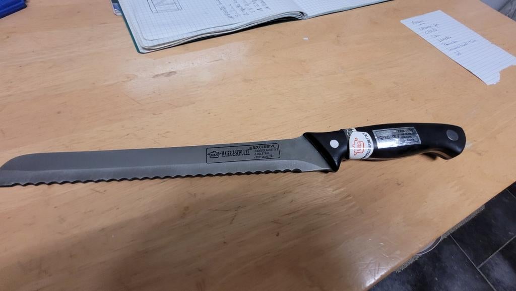 Couteau de cuisine Maier Schulze/ neuf, Maison & Meubles, Cuisine | Couverts