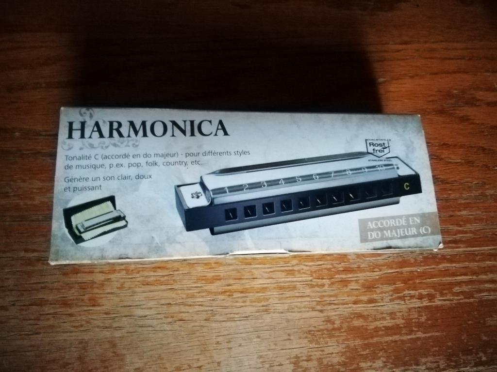 Harmonica nieuw in de doos, Ophalen of Verzenden, Nieuw, C-mondharmonica, Met koffer of doosje