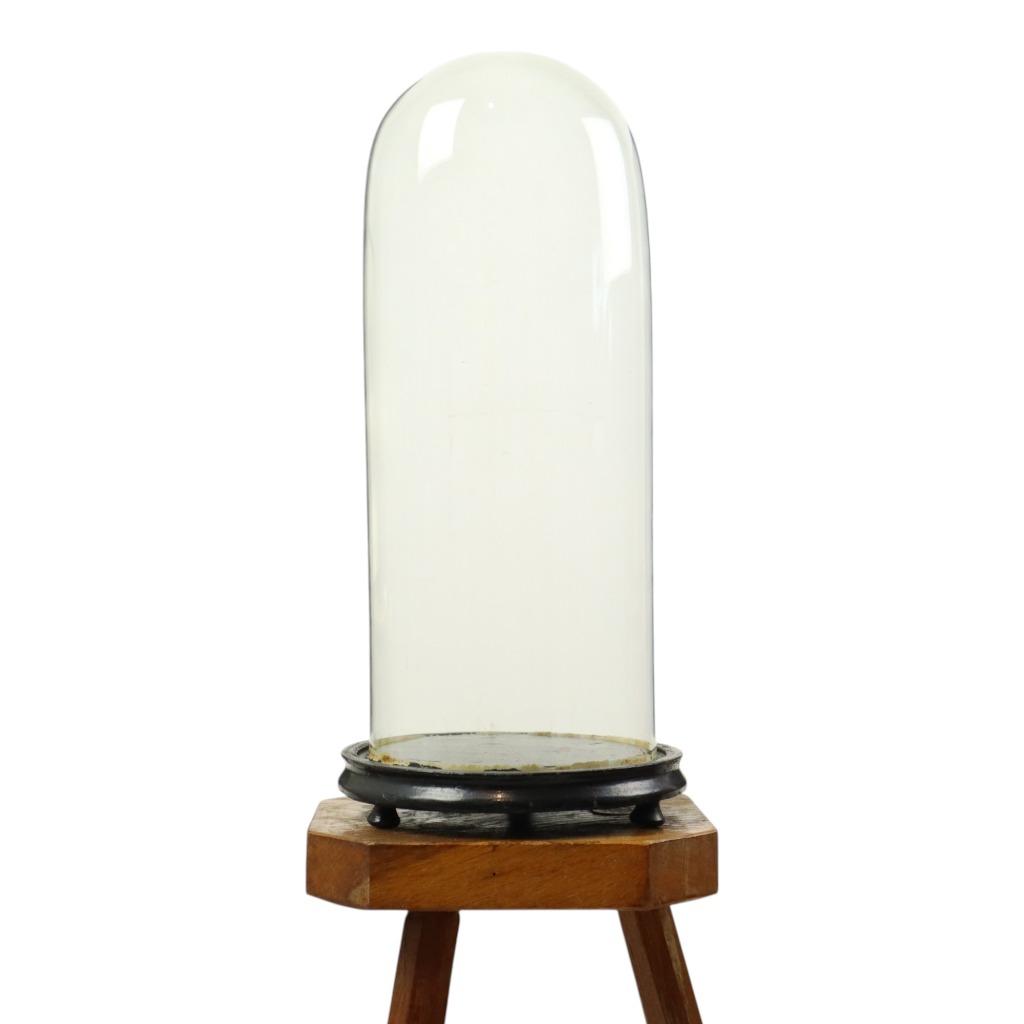 Grote Antieke Stolp Globe Mondgeblazen Glas Begin 20ste Eeuw, Antiek en Kunst, Ophalen of Verzenden