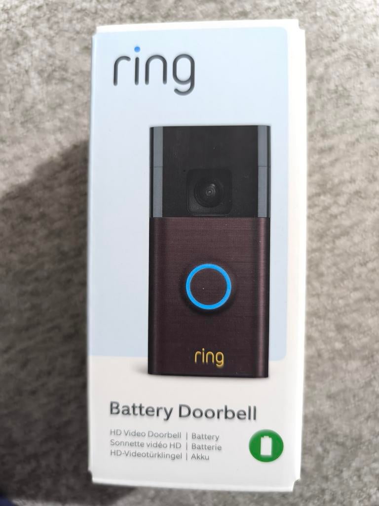 Sonnette vidéo Ring – Batterie, Neuf, Autres marques