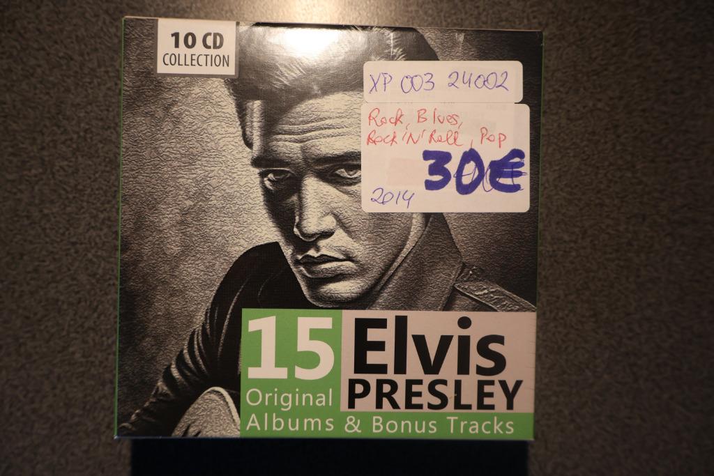 CD NEW: ELVIS PRESLEY - 15 Original Albums & Bonus (10 CD), CD & DVD, Enlèvement ou Envoi, Neuf, dans son emballage, Rock and Roll