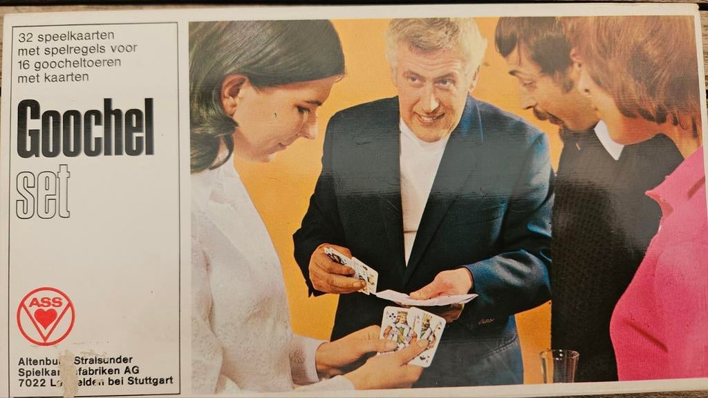 Goochel-set, Ophalen of Verzenden, Zo goed als nieuw