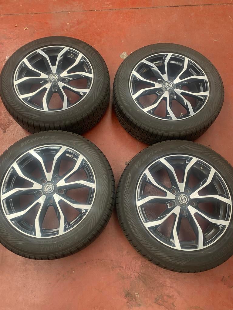 Winterwielenset voor nissan Juke 2009-2018 in nieuwstaat!, Auto-onderdelen, Banden en Velgen, Ophalen, 17 inch, Winterbanden, Band(en)