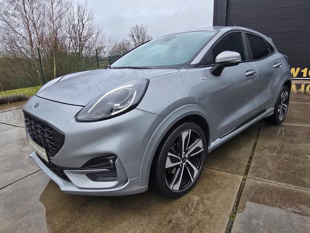 Ford Puma 1.0 Ecoboost Hybrid ST-Line Automaat + Garantie, Autos, Ford, Argent ou Gris, Achat, Puma, Euro 6