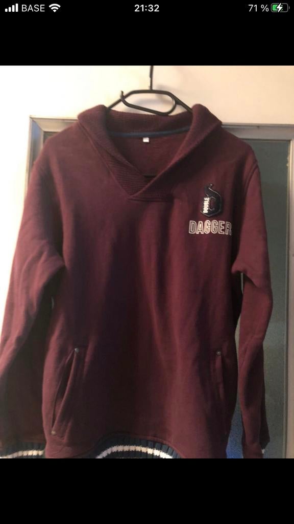 Beau sweat prune pour garçon du C&A 12 ans, Comme neuf, Garçon